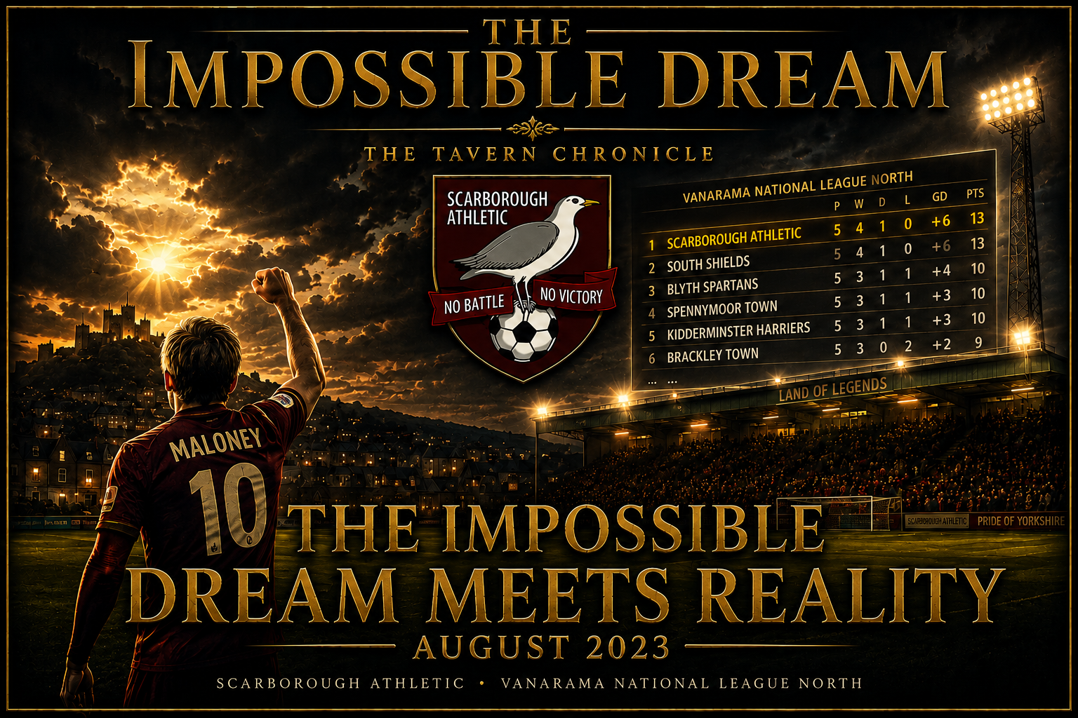 August 2023 — The Impossible Dream Meets Reality